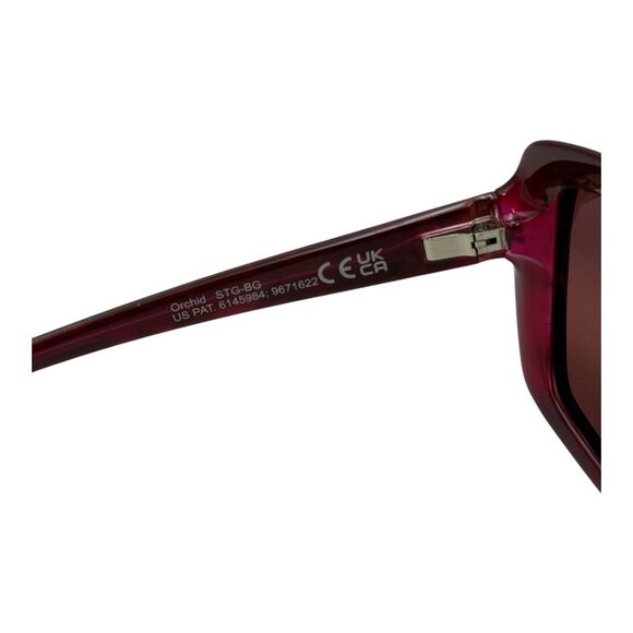 Maui Jim Orchid Sunglasses Peacock Tortoise Gray Lens STG-BG Made in Italy